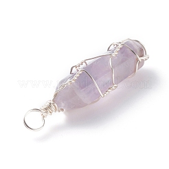 3шт натуральный аметист PALLOY-JF01208