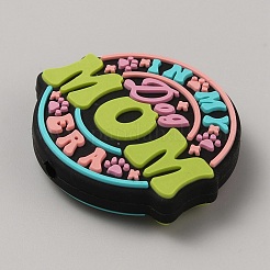 Фокальные бусины из пищевого силикона SIL-WH0020-14D