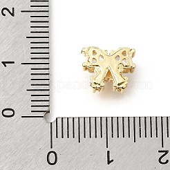 Micro en laiton bowknot ouvrent perles cubes de zircone&nbsp;KK-Z156-20G-04