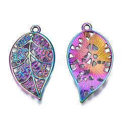 Подвески из сплава цвета радуги PALLOY-N156-149-NR