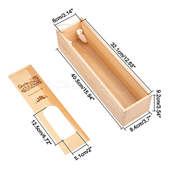 Boîte à vin rouge en bois&nbsp;OBOX-WH0008-08