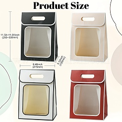 12 шт. 4 вида бумажных упаковочных сумок&nbsp;ABAG-CJ0001-07