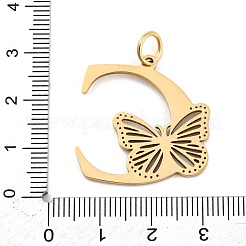 Placcatura ionica (ip) 201 pendenti in acciaio inossidabile&nbsp;STAS-N103-184G-C