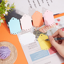 240 set di 6 etichette regalo in carta vuota e vuota a colori&nbsp;CDIS-DR0001-02