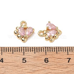 Латунные микро проложить кубического циркония подвески&nbsp;KK-A259-16G