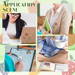 80 лист 2 стилей самоклеящиеся бумажные наклейки для поощрения учителей STIC-OC0001-01