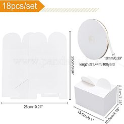 Складная коробка из крафт-бумаги CON-FH0001-35