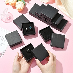 12 шт. квадратные картонные коробки для колец&nbsp;CON-YW0001-67