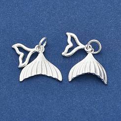 925 подвеска в виде хвоста кита из стерлингового серебра STER-P071-12S