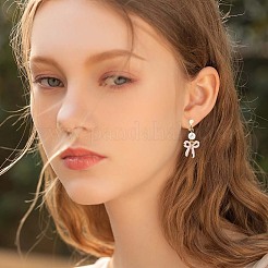 20шт 2 цвета латунные клипсы для серег KK-BBC0019-61