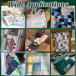 3шт 3 стиля прозрачный акриловый швейный шаблон&nbsp;AJEW-NB0007-75