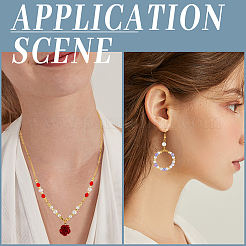 Латунные бусины KK-CN0002-72A-G