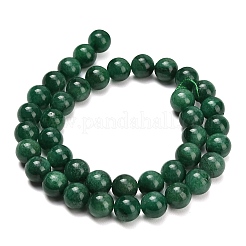 Fili di perline fuchsite naturali&nbsp;G-L661-B01-10mm-B
