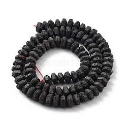 Бусы из натуральной лавы G-H303-C19