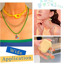 30шт 5 стиля подвески из сплава с эмалью&nbsp;ENAM-FS0004-30