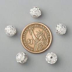 Латунные бусины со стразами &nbsp;RB-H041-20