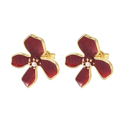 Pendientes de latón esmaltado para mujer&nbsp;KK-CBA760A-11G-06