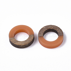 Соединительные кольца из смолы и орехового дерева&nbsp;RESI-S358-21C