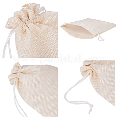 Sackleinen Packtaschen Tunnelzug Taschen&nbsp;ABAG-BC0001-07A-18x13