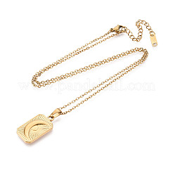 Подвески из нержавеющей стали 304&nbsp;NJEW-T018-35G