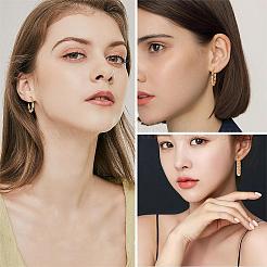 Женские серьги-кольца из нержавеющей стали JE1100A