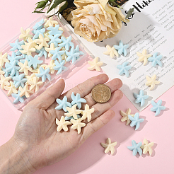 Кабошоны из непрозрачной смолы&nbsp;RESI-SC0036-45