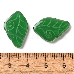 Cabujones tallados de jade de Malasia teñidos y naturales&nbsp;G-Q192-01B