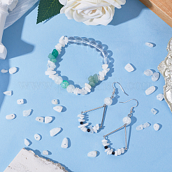 2 нить бусины из натурального радужного лунного камня G-SC0002-51