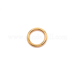 Messing Ringe springen&nbsp;LS-KK-WH0045-10C