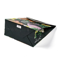 Прямоугольные бумажные флип подарочные пакеты&nbsp;LS-CARB-L010-03S-02