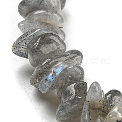 Bracelet extensible en perles de labradorite naturelle&nbsp;G-H294-01B-04