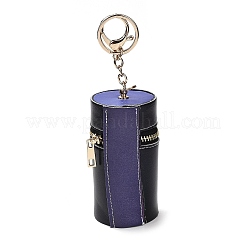 Lippenstiftbeutelhalter aus PU-Kunstleder mit Anhänger und Schlüsselanhänger&nbsp;KEYC-E039-01KCG-03