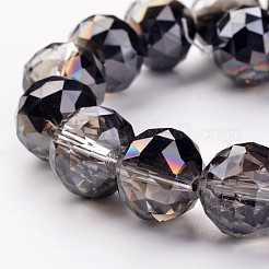 Гальванические стеклянные бусины&nbsp;EGLA-J140-HP02-14mm