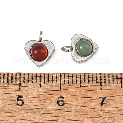 Natürliche gemischte Stein-Anhänger&nbsp;PALLOY-JF06058-02
