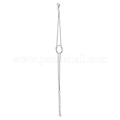 Браслеты-змейки из нержавеющей стали 304 для женщин&nbsp;BJEW-JB13359