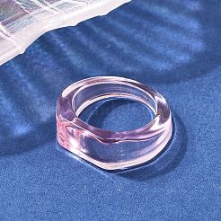 Детский прозрачный акриловый клей на кольцевой основе&nbsp;RJEW-P154-01A-01