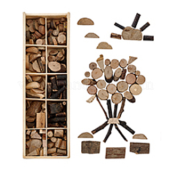 Наборы для самостоятельного изготовления поделок из древесной щепы для детей&nbsp;DIY-WH0816-016