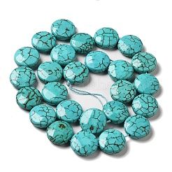 Fili di perline howlite naturale&nbsp;G-C025-07B