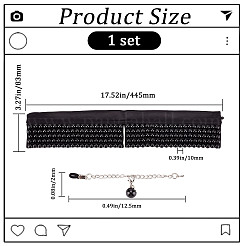 Съемный нагрудник из полиэстера FIND-WH0032-14B