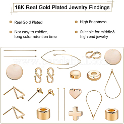 Spacer бисер латунные&nbsp;KK-BC0006-11G-NR