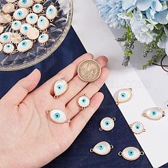 24шт 6 цвета эмалевые подвески KK-NB0001-37