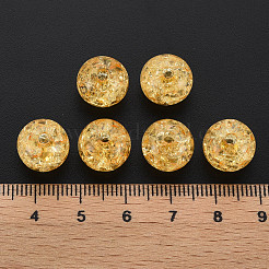 Perles en acrylique transparentes craquelées&nbsp;LS-MACR-S373-66A-N13