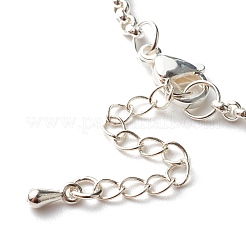 Браслеты из натурального перидота BJEW-JB06384-05