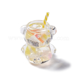 Подвески из светящейся полупрозрачной смолы RESI-D057-05