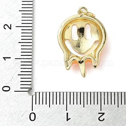 Подвески из латуни и эмали на тему Хэллоуина KK-L248-01G-03