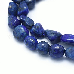 Filo di Perle lapis lazuli naturali &nbsp;G-G765-33