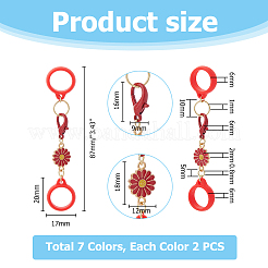 Силиконовые стопоры для спиц HJEW-NB00172