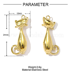 Подвески из нержавеющей стали 304 STAS-OY001-59G