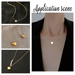 Цепочки-цепочки Figaro из нержавеющей стали 304&nbsp;NJEW-UN0001-29P