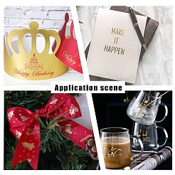 Бумага для горячего тиснения фольгой a4 DIY-WH0193-03J